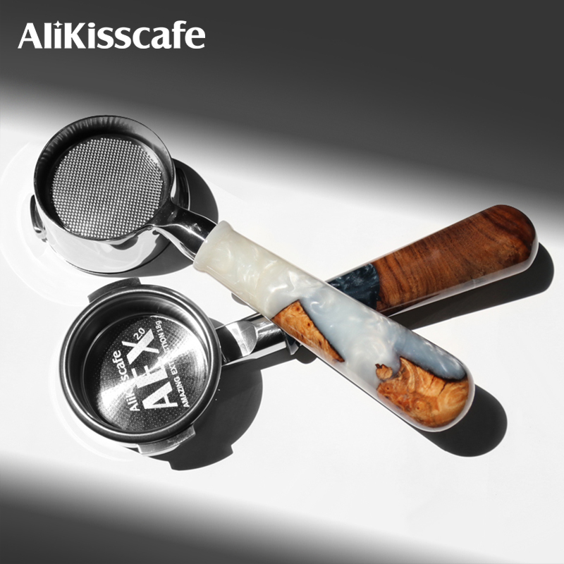 Naked Portafilter Bottomless - AliKisscafe コーヒーボトムレスポルタフィルターネイキッド 58 ミリメートルガジア E61 ヌオーヴァヒブリュー