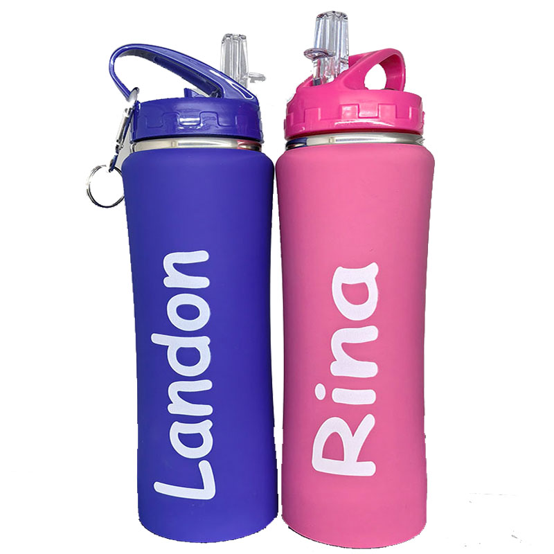 Coffee Equipment Names - 写真とテキスト名入りのパーソナライズボトル、ステンレス製カスタムマグカップ、ストロー付き、女性男性への誕生日プレゼント