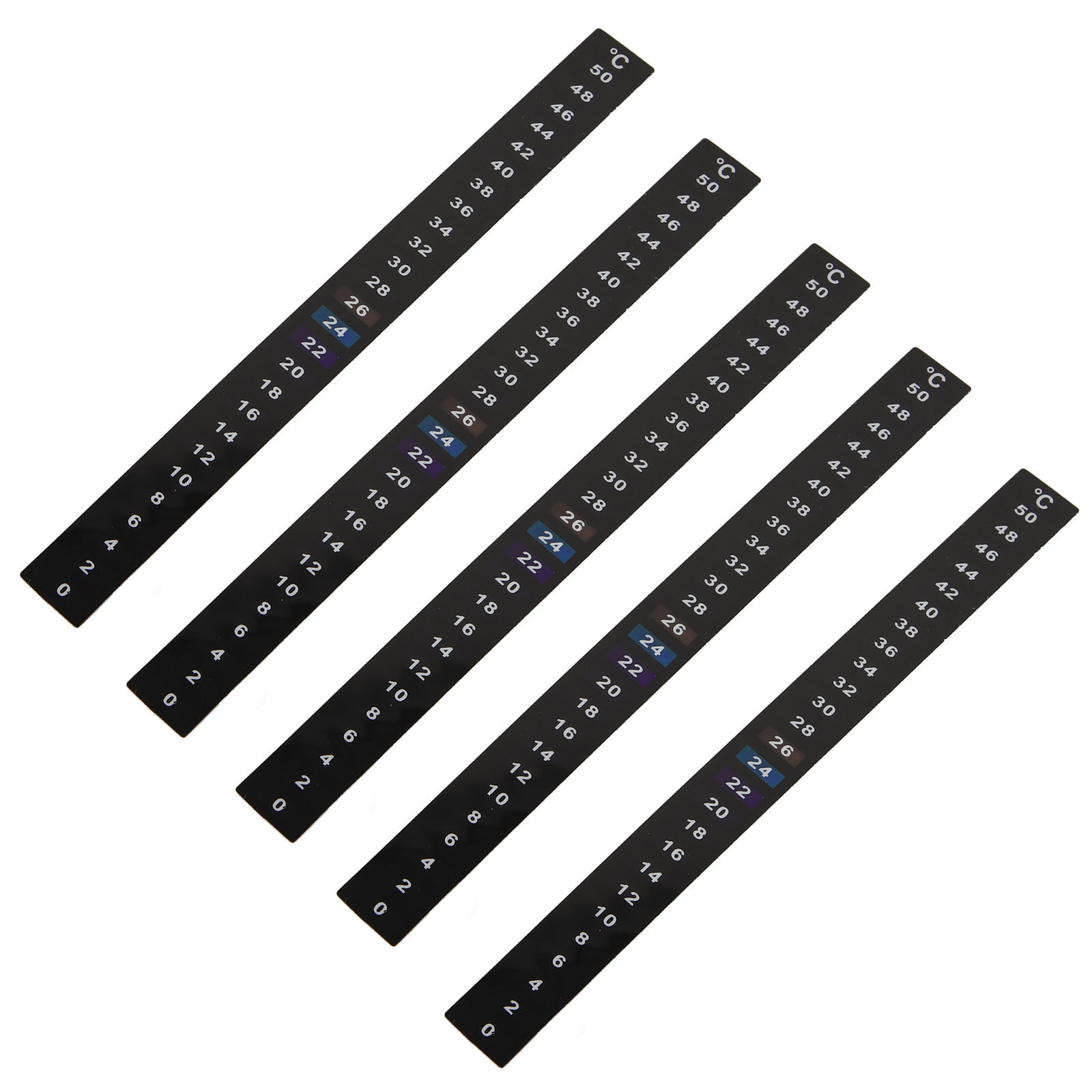 5枚入り 発酵温度ステッカー 醸造用温度計ストリップ 家庭用 - Temperature Strip Thermometer のレビューと価格