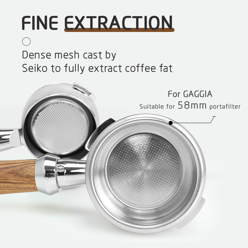 58 ミリメートルコーヒー底なしポルタフィルター GAGGI - Naked Portafilter Bottomless のレビューと価格
