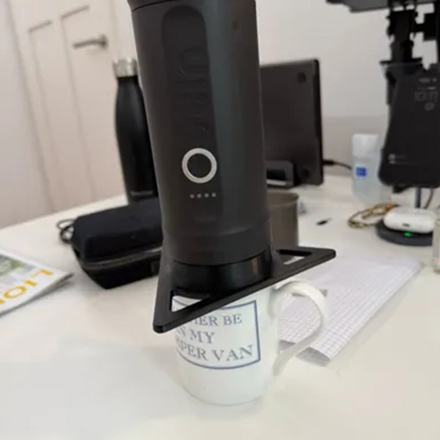 ポータブルエスプレッソメーカースタンド Outin Nano - Coffee Equipment Holder のレビューと価格