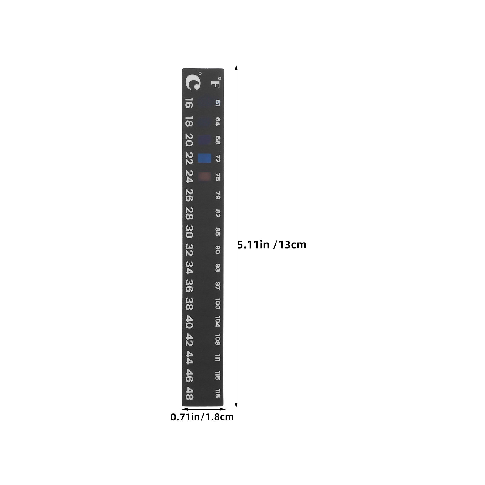 6枚入り発酵温度計ステッカー、瓶用温度ストリップ、醸造、サワ - Temperature Strip Thermometer のレビューと価格
