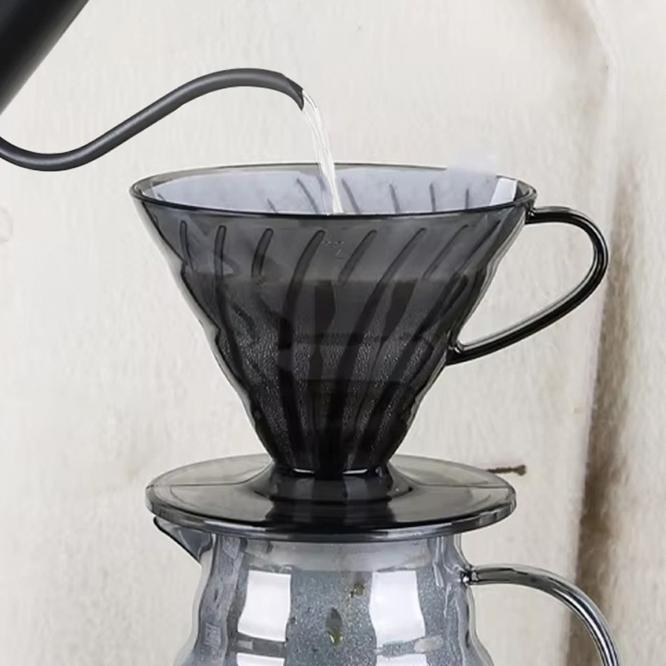 コーヒーフィルター V字型 プラスチック製コーヒードリッパー - Coffee Equipment V60 のレビューと価格