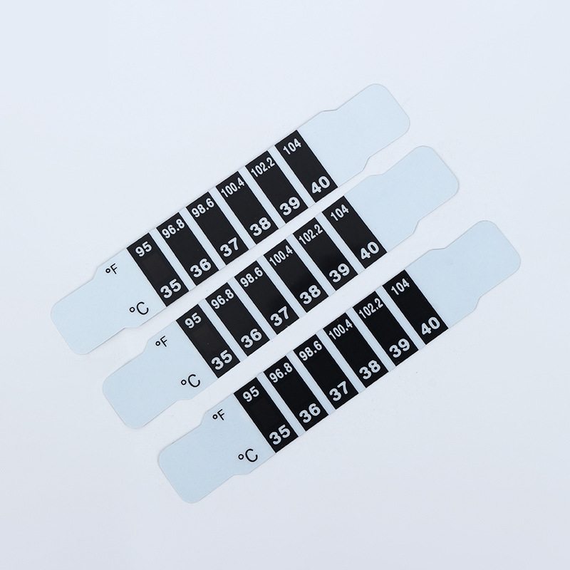 10 個額ヘッドストリップ温度計水ミルク温度計発熱ボディベビ - Temperature Strip Thermometer のレビューと価格