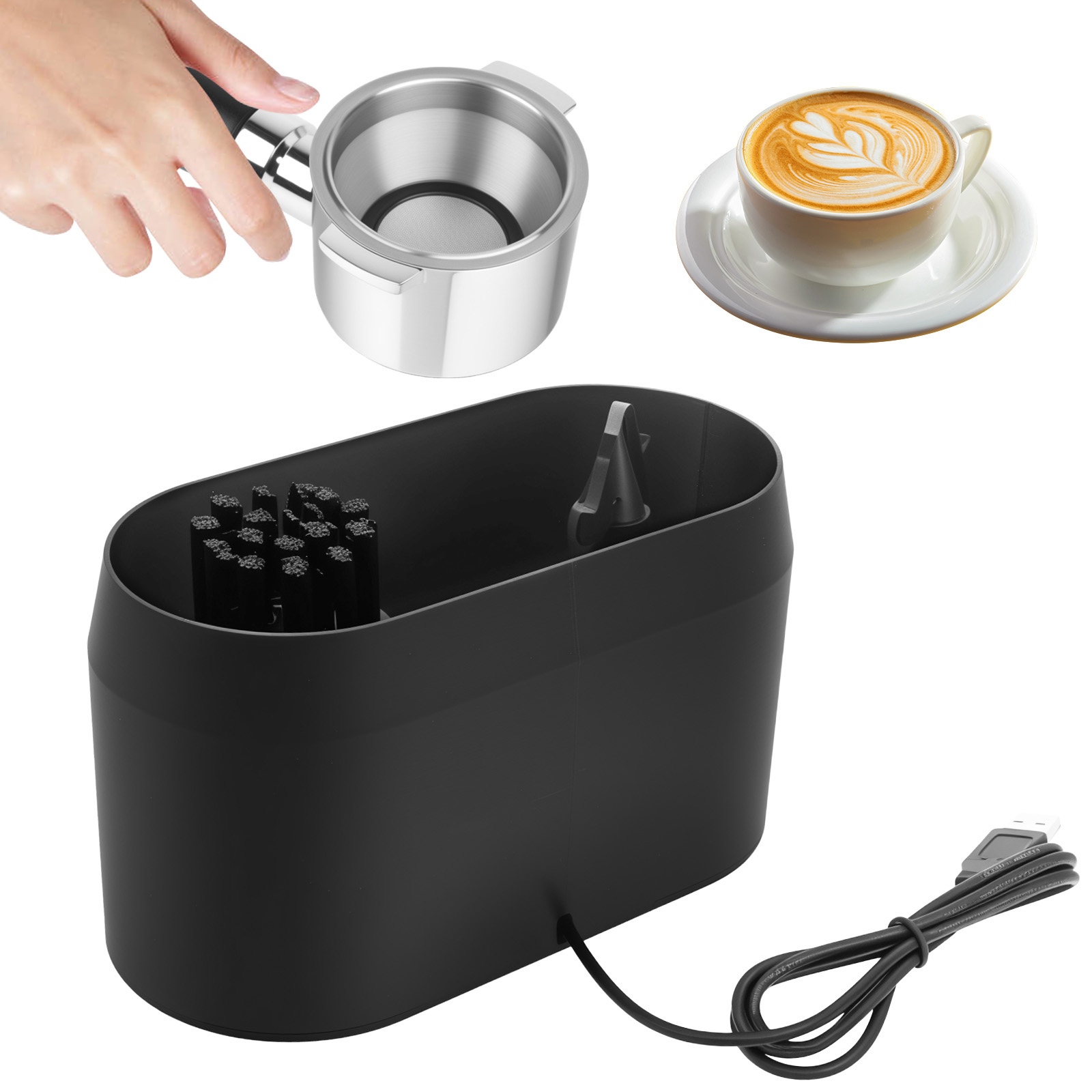 自動ノックボックスクリーナー 電動自動ノックボックスクリーナ - Coffee Equipment Holder のレビューと価格