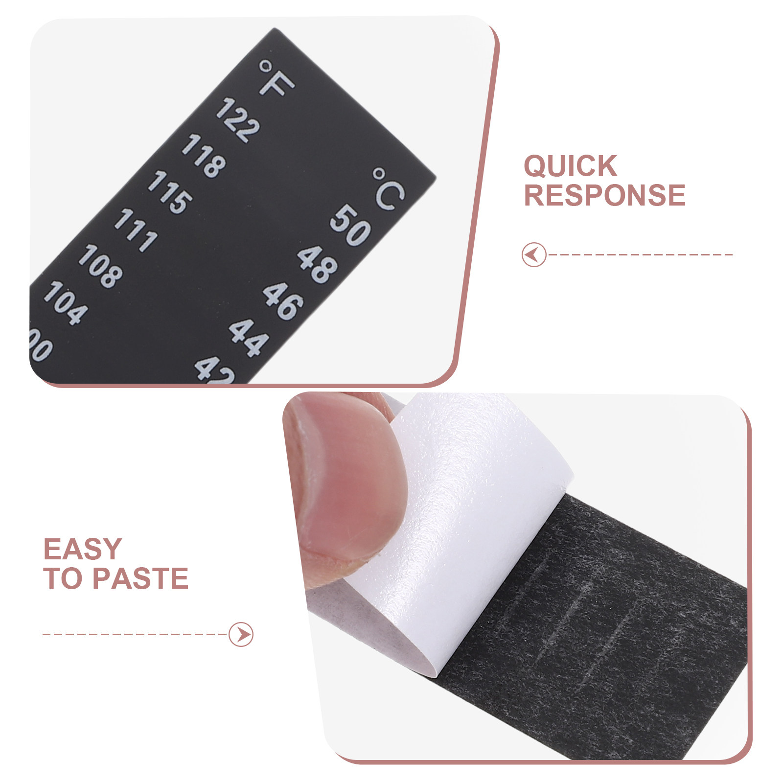 10 個水族館水ストリップボトル温度ステッカー水槽温度計テス - Temperature Strip Thermometer のレビューと価格