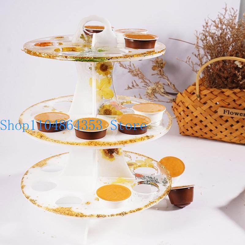 652F 厚みのあるエポキシ樹脂金型 DIY コーヒーポッド - Coffee Equipment Holder のレビューと価格