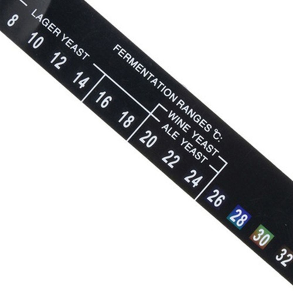 2C から 36C まで有用な発酵ツール接着剤ストリップ醸造 - Temperature Strip Thermometer のレビューと価格