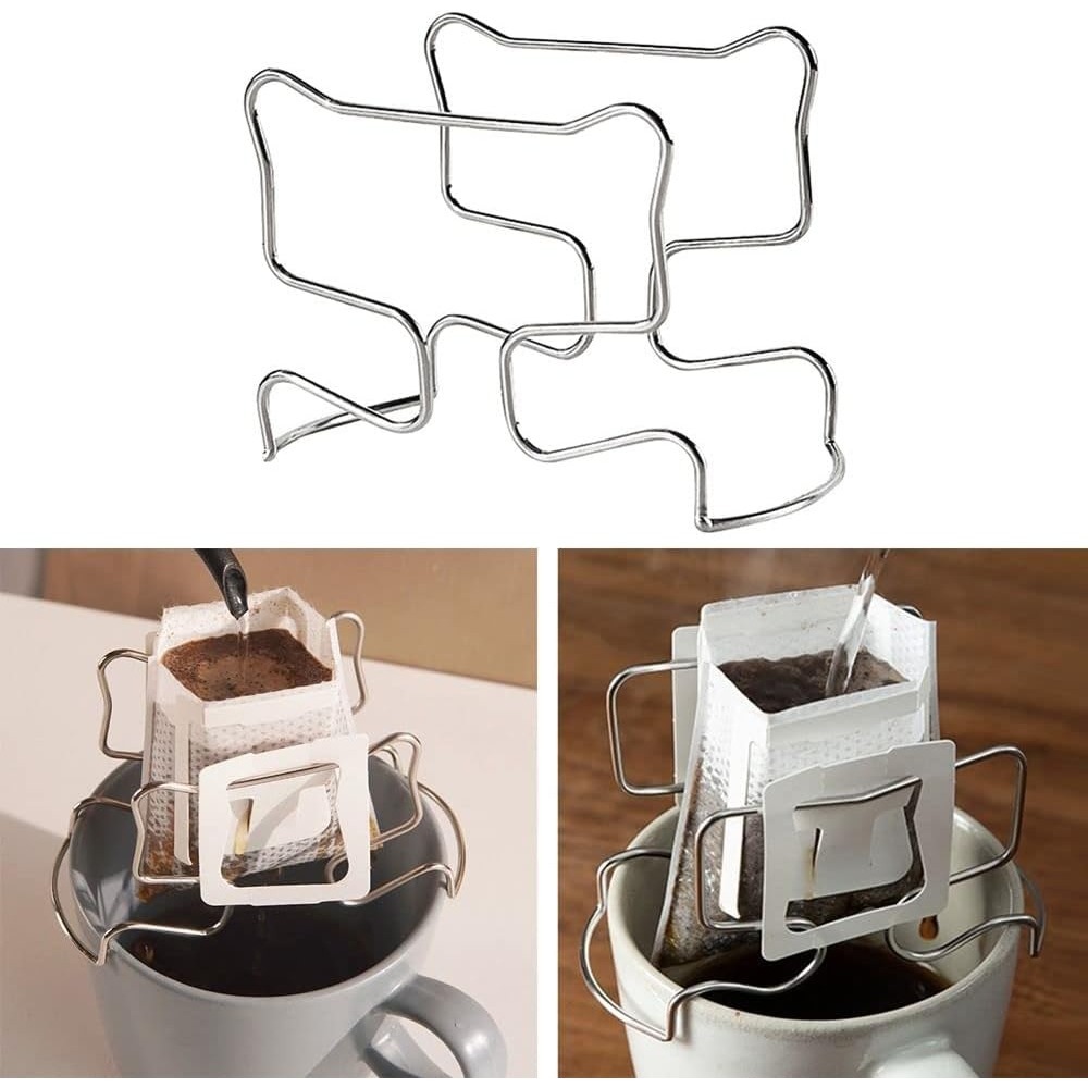 コーヒーバッグホルダー 304 ステンレス鋼 簡単に洗浄でき - Coffee Equipment Holder のレビューと価格