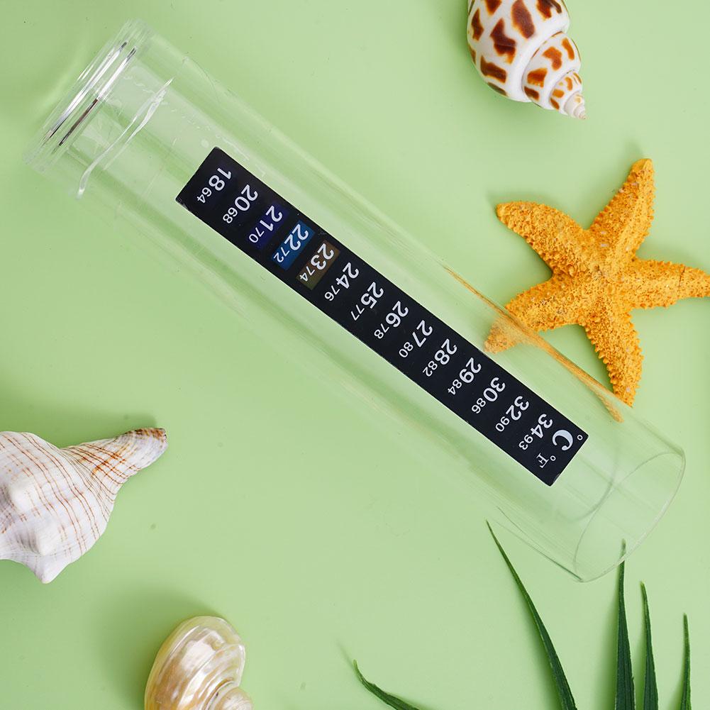 デジタル水族館ホームスティックオン温度計水槽ストリップデュア - Temperature Strip Thermometer のレビューと価格
