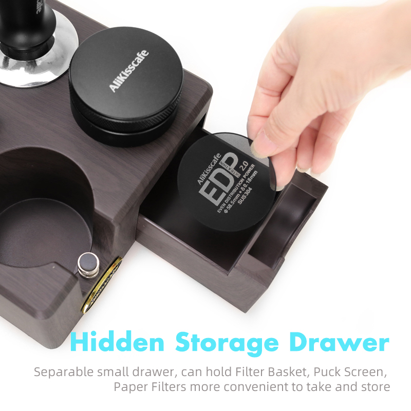 コーヒータンパーステーションポルタフィアルターホルダースタン - Coffee Equipment Holder のレビューと価格