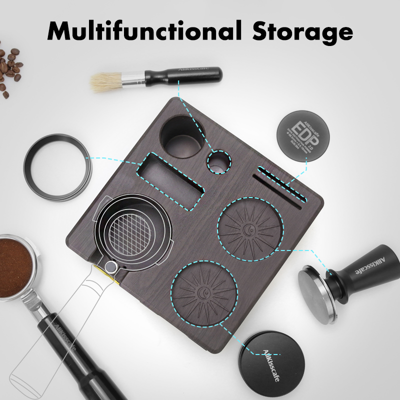 コーヒータンパーステーションポルタフィアルターホルダースタン - Coffee Equipment Holder のレビューと価格